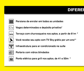 Diferenciais oferecidos pelo Motion Avanhandava