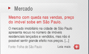 Mesmo com queda nas vendas, preço do imóvel sobe em São Paulo