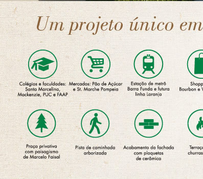 Um projeto único em região privilegiada.