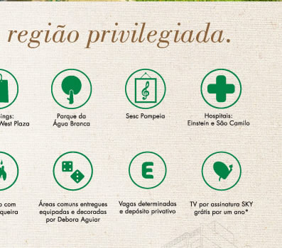 Um projeto único em região privilegiada.