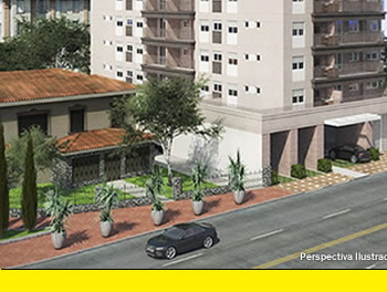 Perspectiva Ilustrada da Fachada