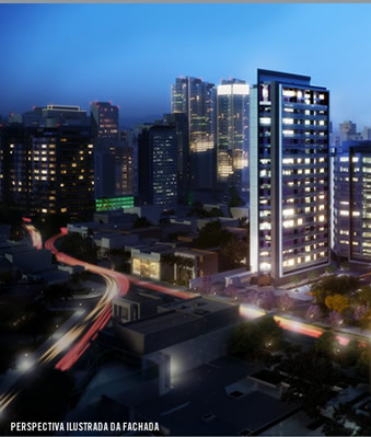 Perspectiva Ilustrada da Fachada