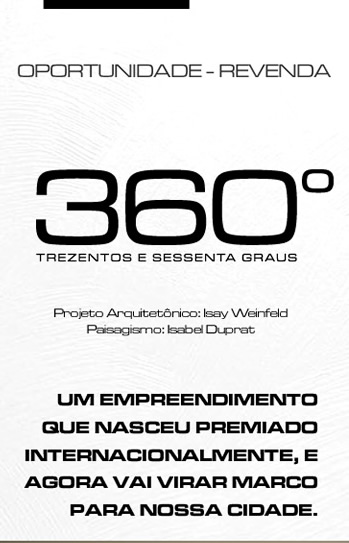 Um empreendimento que nasceu premiado internacionalmente, e agora vai virar marco para a nossa cidade.