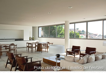 Foto do lounge/salão de festas