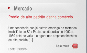 Prédio de alto padrão ganha comércio 