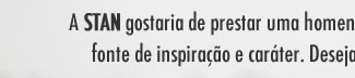 A Stan gostaria de prestar uma homenagem aos homens que são nossa maior fonte de inspiração e caráter. Desejamos a todos um feliz dia dos pais.