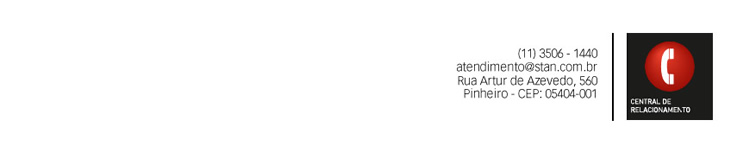 Entre em contato com a nossa central de relacionamento.