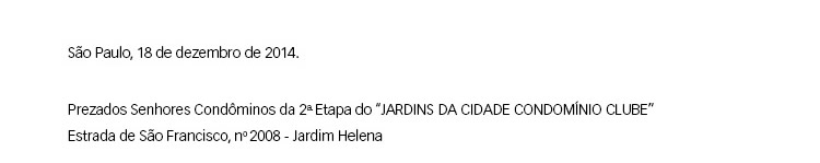 São Paulo, 18 de dezembro