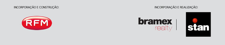 Construção: RFM; Incorporação e realização: Bramex e Stan;