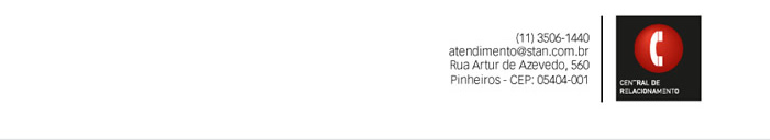 Entre em contato com a nossa central de relacionamento.