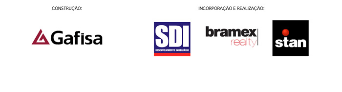 Construção: Gafisa; Inc e Realização: SDI, Bramex e Stan