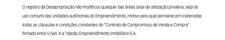 O registro de desapropriação não modificou…