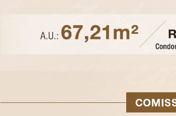 67,21m² | R$580.000,00 | Condomínio R$ 600,00 mês | IPTU: R$ 1.550,00/ano