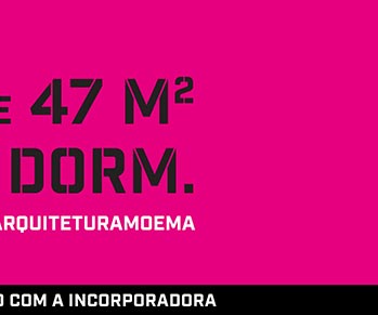 Apartamentos 97, 79 e 47m² 3, 2 e 1 dormitórios