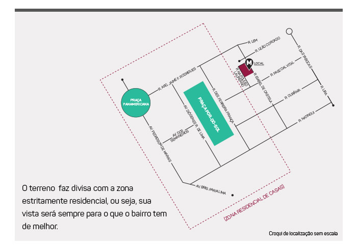 Croqui de localização sem escala