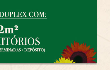 Cobertura Duplex com 122m2