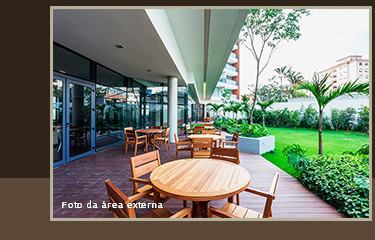 Foto da área externa