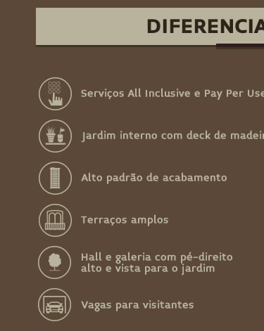 Diferenciais e lazer