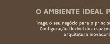 O ambiente ideal para a empresa