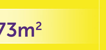 Aptos de 58 e 73 metros quadrados