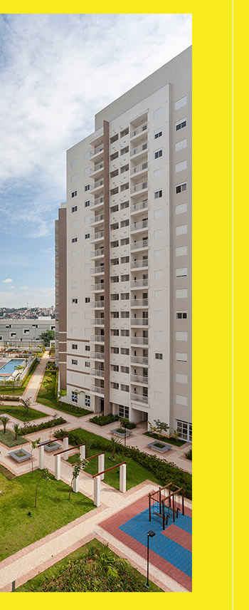 Fotos das torres e da área de lazer