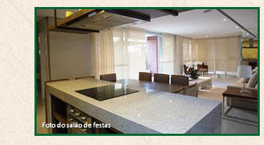 Foto do salão de festas