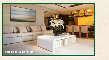 Foto do salão de festas