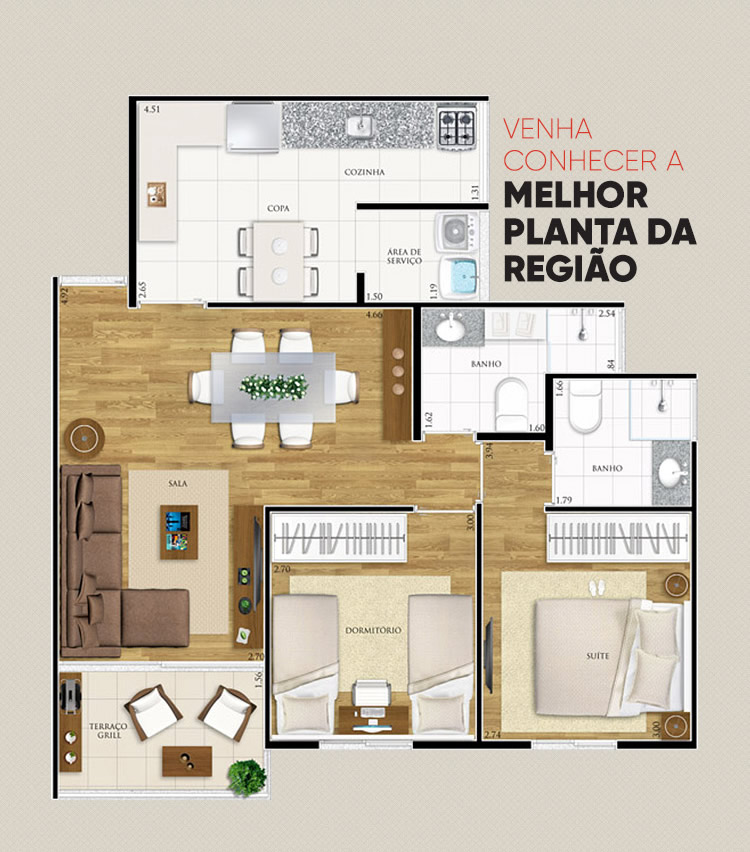 Venha conhecer a melhor planta da região