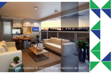 Apartamentos de 64 e 90m2
