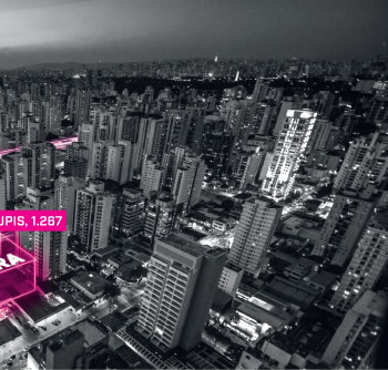 Imagem aerea da regiao