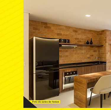 Foto do salão de festas