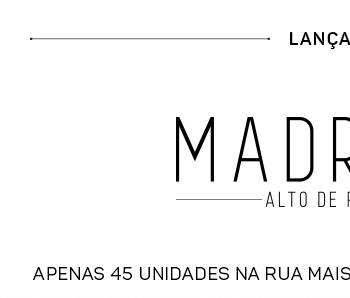 Lançamento Madrigal Alto de Pinheiros