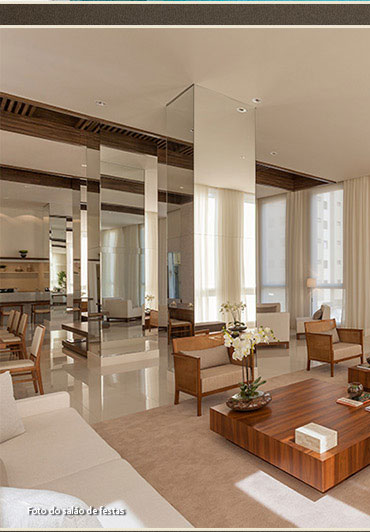 Foto do salão de festas