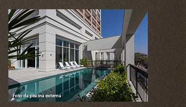 Foto da piscina externa