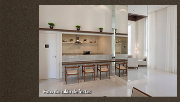 Foto do salão de festas