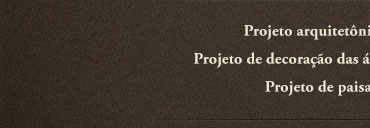 Projeto arquitetônico