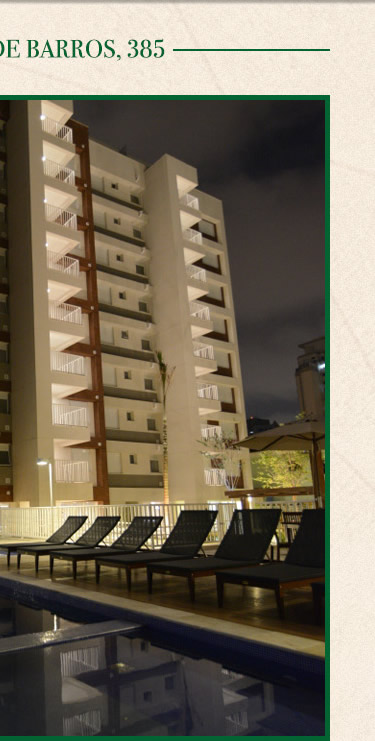 Rua Ribeiro de Barros, 385 | Foto da fachada e da piscina