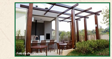 Foto da churrasqueira