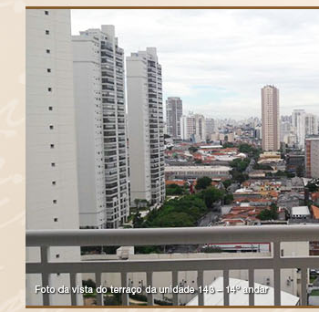 Foto vista do terraço