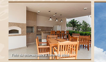 Foto da churrascaria e forno de pizza