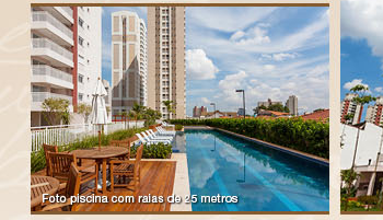 Foto piscina com raias de 25 metros