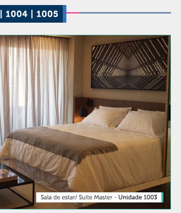 Sala de estar/Suíte Master