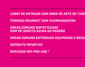 Lobby de entrada com obra de arte...