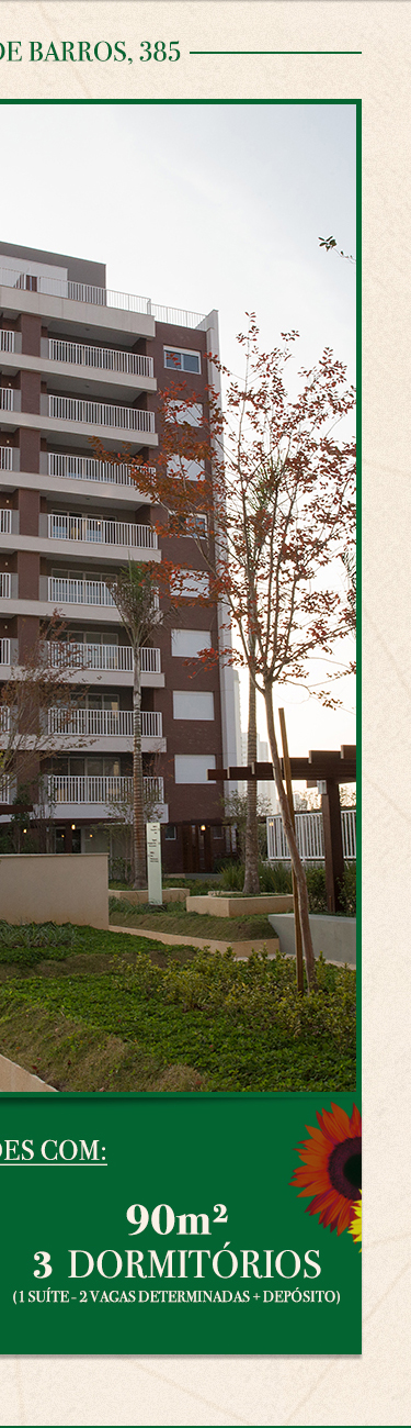 Rua ribeiro de barros, 385 | Foto da fachada | plantas de 90m2