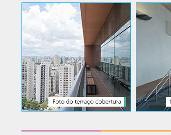 Foto do terraço cobertura