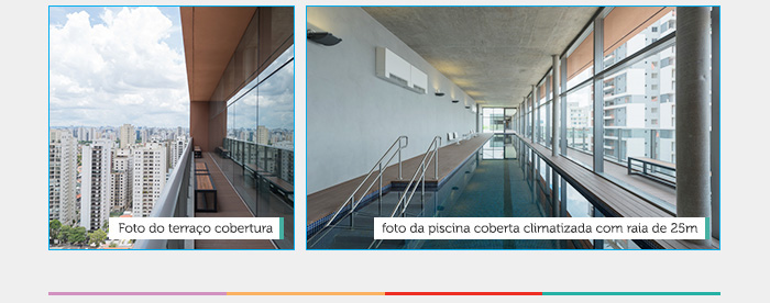 Foto do terraço cobertura