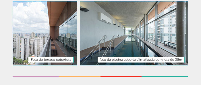 Foto do terraço cobertura