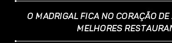 O Madrigal fica no coraço de alto de Pinheiros, próximo aos melhores restaurantes, lojas e praças.