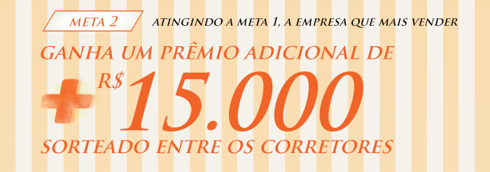 Meta2: Premio adicional de R$15000