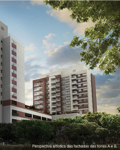 P Artística das fachadas das torres A e B